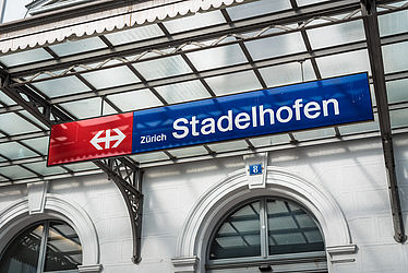 Haltestelle Zürich Stadelhofen